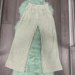 Abercrombie & Fitch Sloane Tailored Linen-Blend Pants 24/00/XS